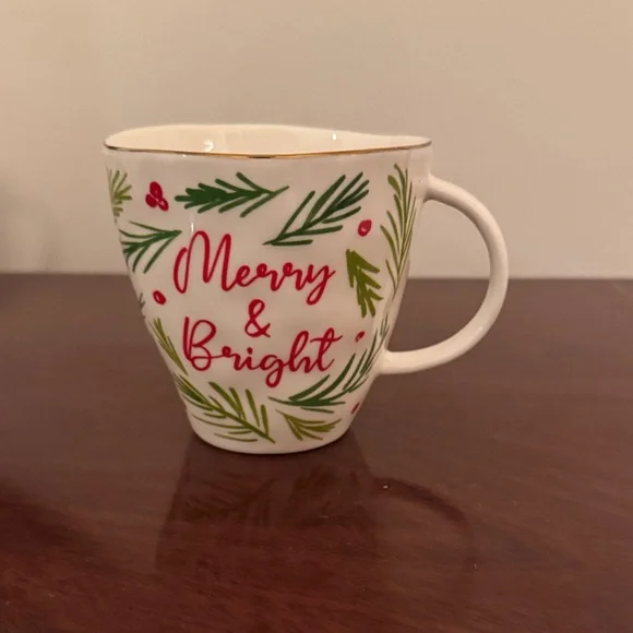 Lenox Holiday Mug Set - Red, Green, and White - set of four (4) mugs - Picture 6 of 8